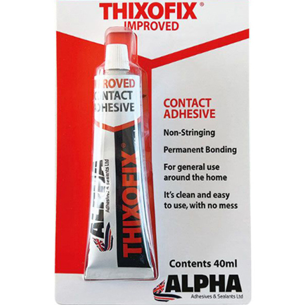 40ml Non Drip Permanent Alpha Thixofix Contact Adhesive