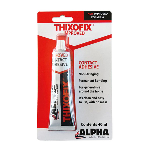 40ml Non Drip Permanent Alpha Thixofix Contact Adhesive