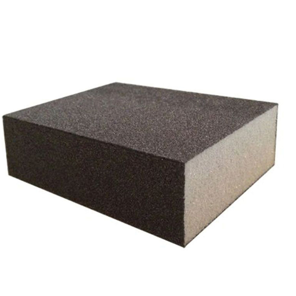 Black Preparation Fine-Grit Sponge Block 