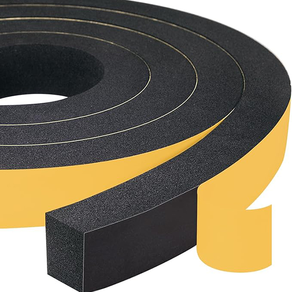 Expanded Neoprene Sponge Strip Self Adhesive