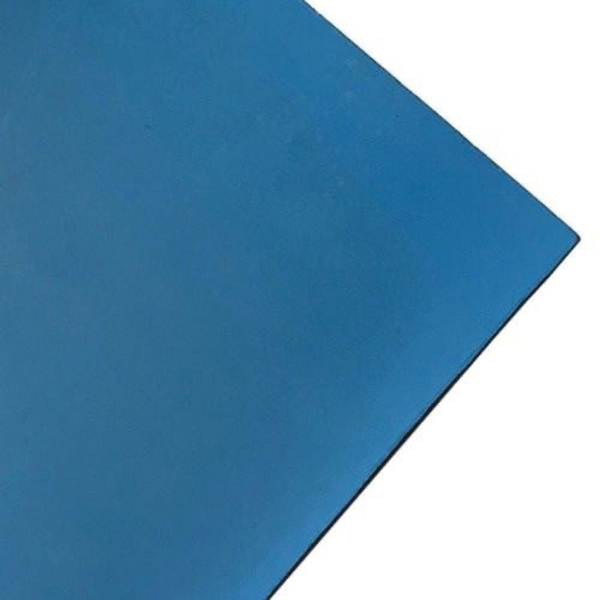 Fluorosilicone Rubber Sheet Blue 3.2mm Thick