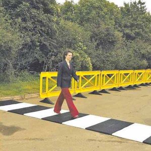 Oxford Plastic Clear Path Temporary Pedestrian Crossing Mat